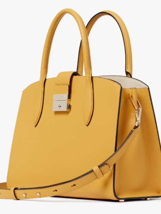 Kate Spade | Purse | Wild Senna | Voyage | satchel | Small grain | NWT - Picture 1 of 12